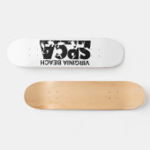 VBSPCA Logo-Skateboard Skateboard (Horizontal)