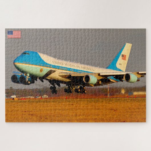VC-25A (747-200B) (20x30 INCH) Puzzle (Horizontal)