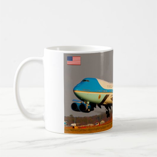 VC-25A (747-200B) KAFFEETASSE (Links)