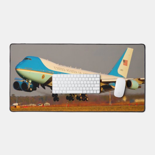 VC-25A (747-200B) LUFTKRAFT 1 SCHREIBTISCHUNTERLAGE (Tastatur & Maus)