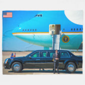 VC-25A (747-200B) und "THE BEAST" Fleecedecke (Vorderseite (Horizontal))