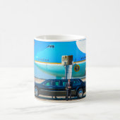 VC-25A (747-200B) und "THE BEAST" Kaffeetasse (Mittel)