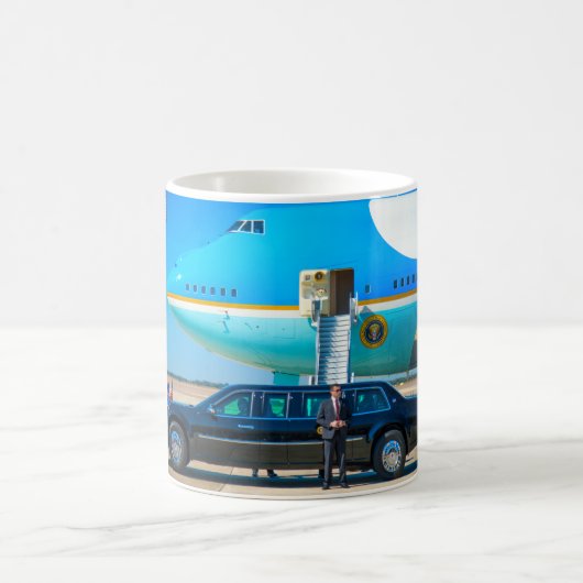 VC-25A (747-200B) und "THE BEAST" Kaffeetasse (Mittel)