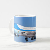 VC-25A "AIR FORCE ONE" KAFFEETASSE (Vorderseite Links)