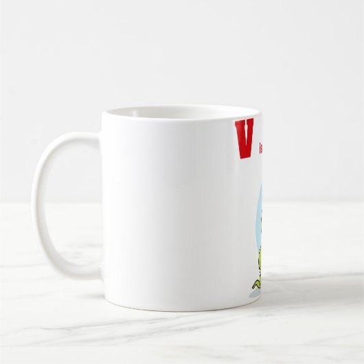 VC ist für Viper-Tasse Kaffeetasse (Links)