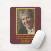 VC, Virginia M. Caruso, AAMSInvestment Represen… Mousepad (Mit Mouse)