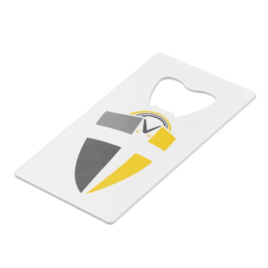 VCA-Logo 2000x2000 Geldbeutel Flaschenöffner (Rückseite Schrägansicht)