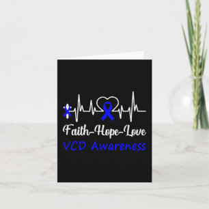 Vcd Awareness Heartbeat Christliche Cross Faith Ho Karte
