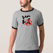 VCFA Punks! (Schwarzes Logo-) Wecker T-Shirt (Vorderseite)