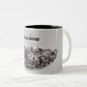 Vcksburg, Mississippi-Tasse Zweifarbige Tasse (VorderseiteRechts)