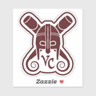 VCman Helm Logo Decal Aufkleber