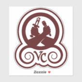 VCman Troll Cross Decal Aufkleber (Blatt)