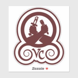 VCman Troll Cross Decal Aufkleber