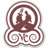 VCman Troll Cross Decal Aufkleber (Vorderseite)