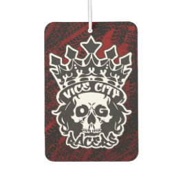 VCOG "King Skull" Logo Car Air Freshener Autolufterfrischer