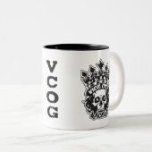 VCOG-Tasse Zweifarbige Tasse (VorderseiteRechts)