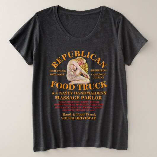 VD GROßE GRÖßE T-Shirt (Design vorne)