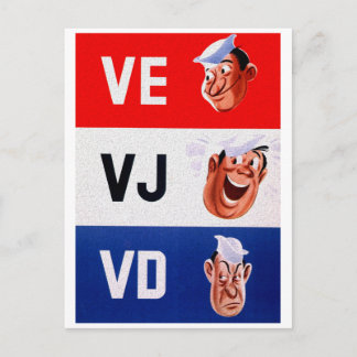 VD ist kein Spaß Postkarte