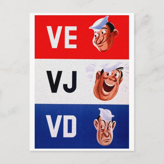 VD ist kein Spaß Postkarte (Vorderseite)