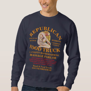 VD STD Trump Konzentrationslager Wächter anwerben Sweatshirt