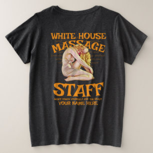 VD STD TRUMPS 24/7 DRIVE THRU SCHMIERFENSTER TRUMP GROßE GRÖßE T-Shirt