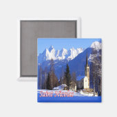 VDA014 SAINT-NICOLAS - Aostatal - Kühlschrank Magnet (Vorderseite/Rückseite)