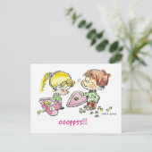 VDA-003 Schokolade Postkarte (Stehend Vorderseite)