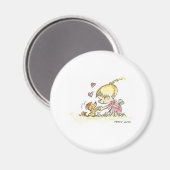 VDA-006 Doggy Devotion Magnet (Vorderseite/Rückseite)