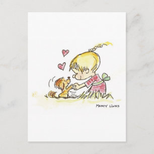 VDA-006 Doggy Devotion Postkarte