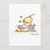 VDA-006 Doggy Devotion Postkarte (Vorderseite)