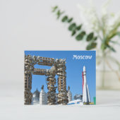 VDNKh, Moskau, Russland Postkarte (Stehend Vorderseite)
