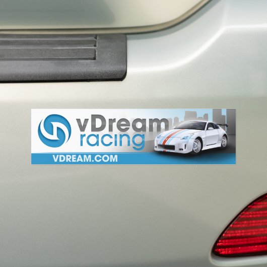 vDream Autoaufkleber (blau) (Auf Auto)