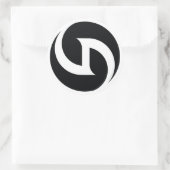 vDream Logo-Aufkleber Runder Aufkleber (Tasche)