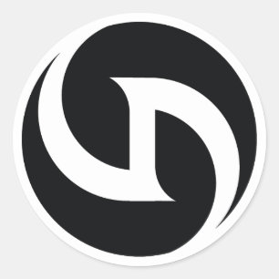 vDream Logo-Aufkleber Runder Aufkleber