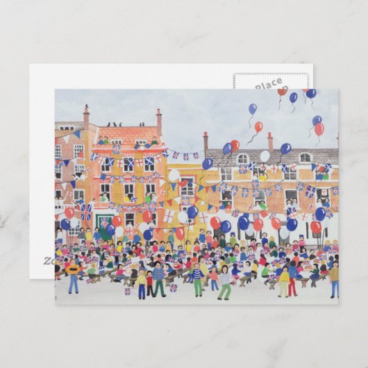 VE Day Feiern 1995 Postkarte (Vorne/Hinten)