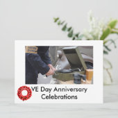 VE-Tagesfeiern laden ein Einladung (Stehend Vorderseite)