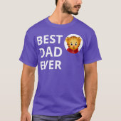 Vebyhogh Daniel Tiger Bester Vater je Vater T-Shirt (Vorderseite)