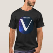VeChain Kryptowährung Space Galaxy VET Crypto Moo T-Shirt (Vorderseite)