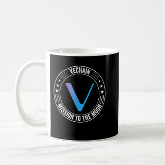 Vechain Mission to Moon VET Crypto Coin HODL Kaffeetasse