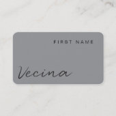 Vecina Business Card Visitenkarte (Vorderseite)