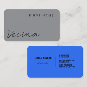 Vecina Business Card Visitenkarte