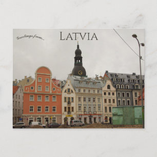 Vecriga Riga Lettland Postkarte