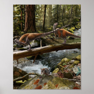 Vectidromeus-Paar-Druck Poster