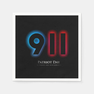 Vector 911 Patriot Day Serviette