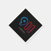 Vector 911 Patriot Day Serviette (Ecke)