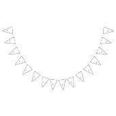 Vector-Abbildung einer Lotus-Blume, mit Wimpelkette (Alle)