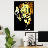 Vector art Deko tiger (Heimbüro)