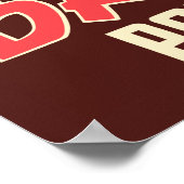 Vector Art Josephine Baker im Politeama Poster (Ecke)