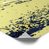 Vector art, Rodeo Cowboy buckeln Bronco Poster (Ecke)