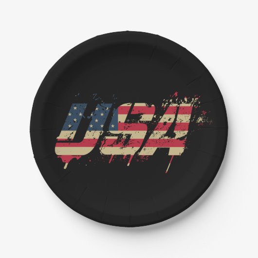 Vector Betty Boop Cowboys Pappteller (Vorderseite)